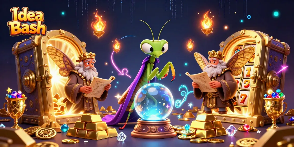 Engage in thrilling luck with Idea Bash as the fortune teller unveils casino secrets