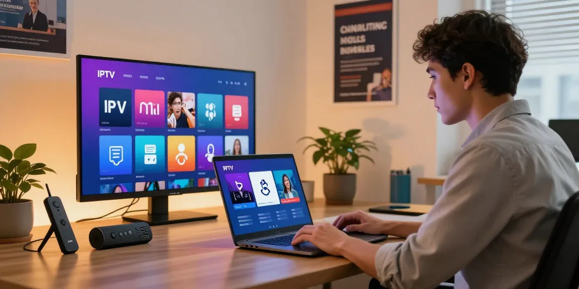 IPTV Reseller at local business office, providing professional and trusted services for the community.