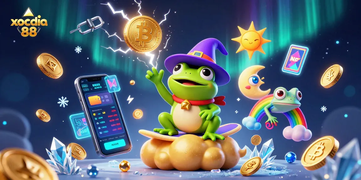 Engage with xocdia 88 as magical characters unveil a fortune in gold coins amidst a thrilling online casino backdrop.