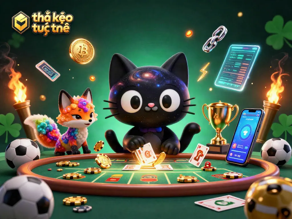 Bets explode with vibrant action in the cosmic casino featuring tỷ lệ kèo trực tuyến and dynamic sports elements.