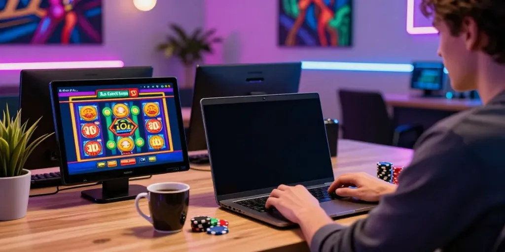 Engaging gaming experience at new casinos not on gamstop with a vibrant setting and lively atmosphere.