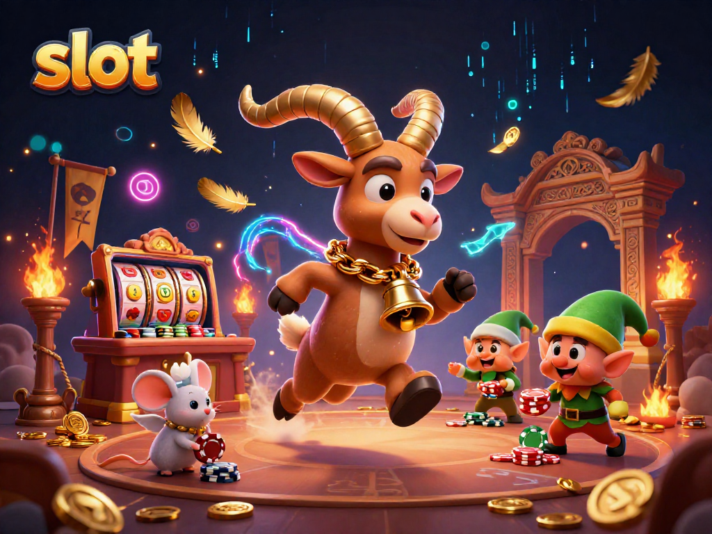 Engage with slots at a unique holiday-horror casino with lively characters and immersive atmosphere.