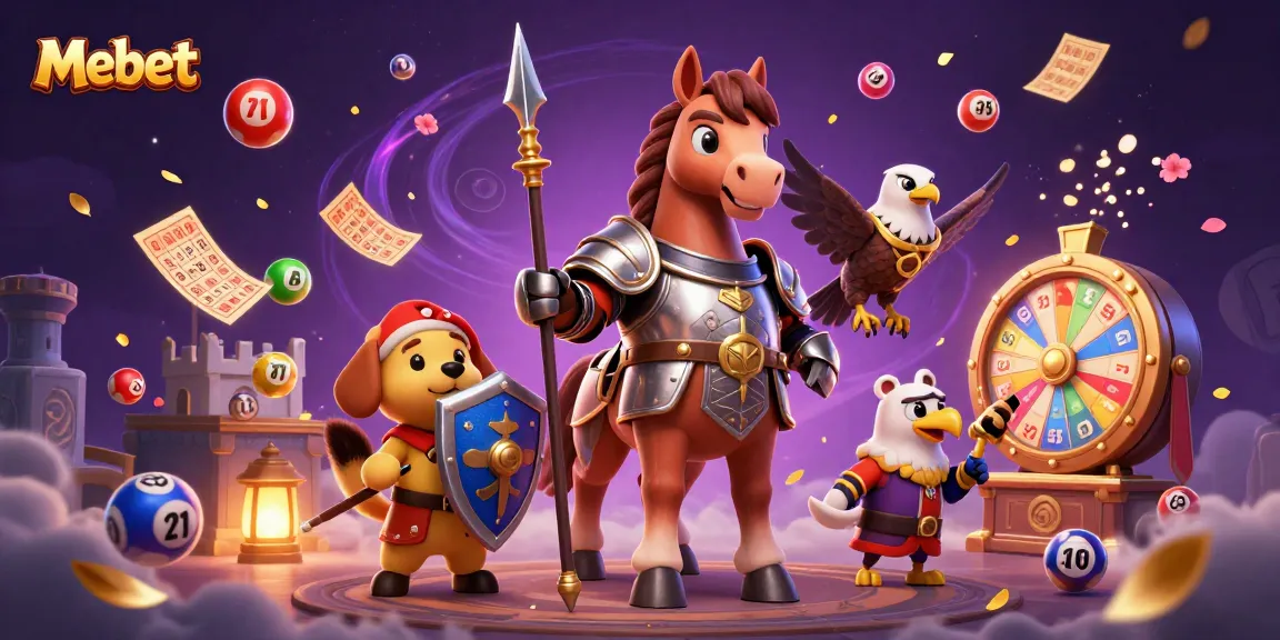 Mebet unleashes an exciting lottery adventure with lively characters and magical gaming elements.