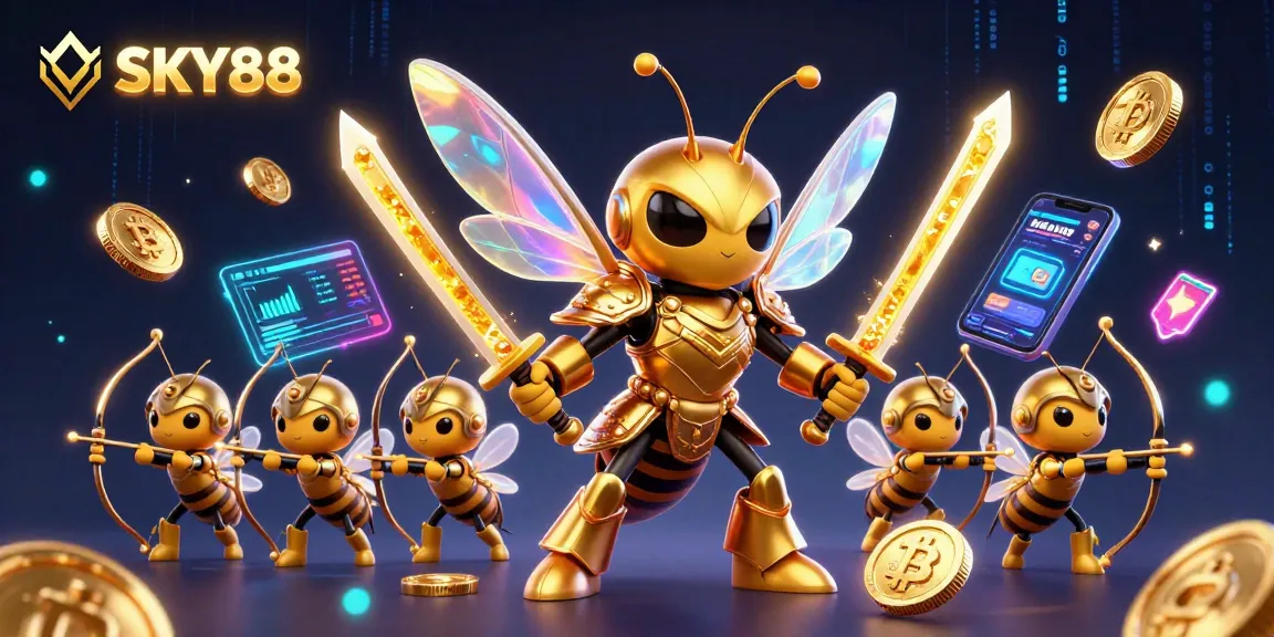 Engage with SKY88's thrilling casino experience featuring vibrant 3D characters and stunning visuals.