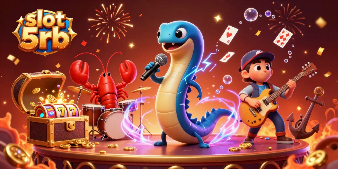 Experience the thrill of slot 5rb with dynamic underwater casino action featuring vibrant characters.