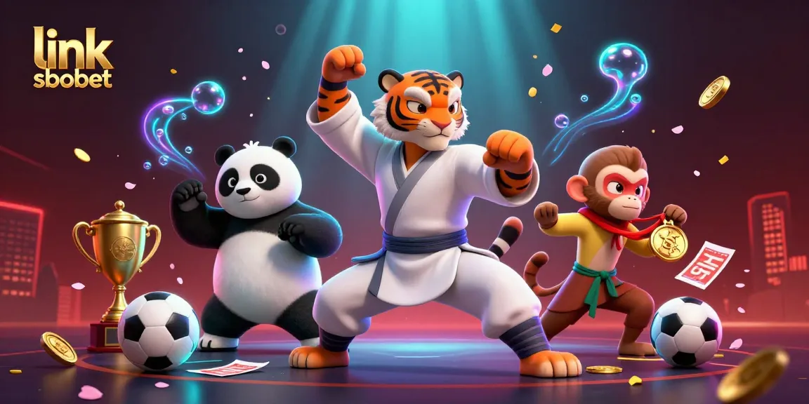Experience thrilling sports betting with link sbobet, featuring dynamic characters and engaging elements.