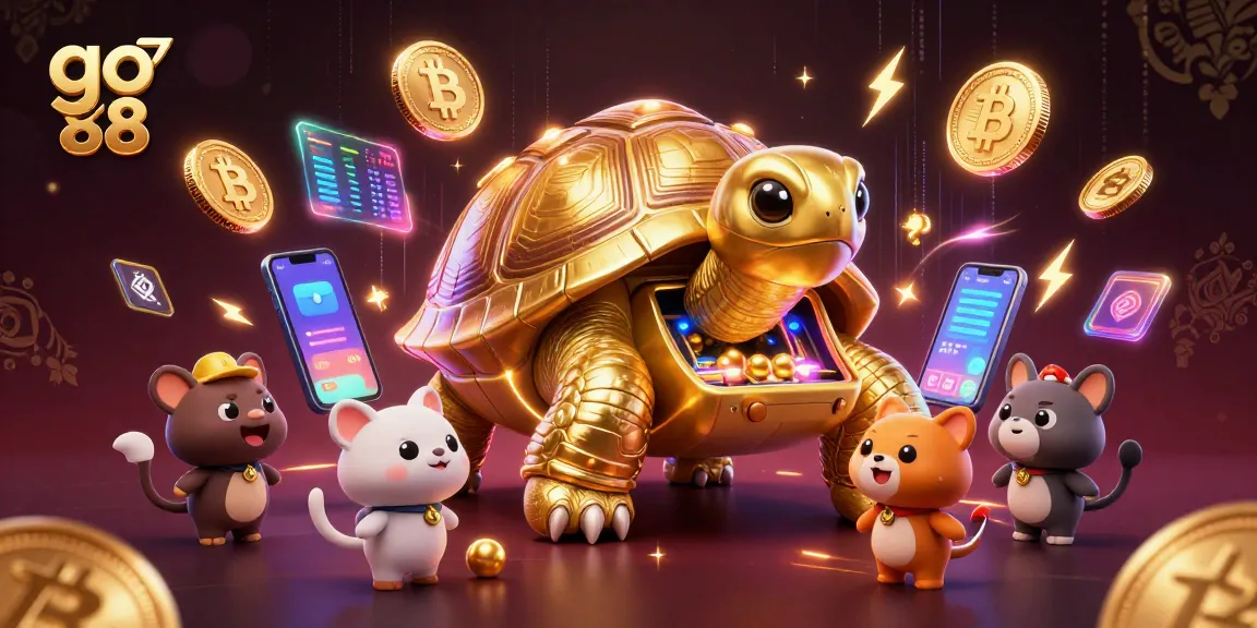Engage in thrilling gameplay at go 88 with exciting golden tortoise and dazzling coins.