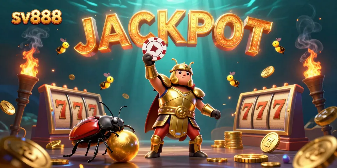 Win big at sv888 with our 3D casino characters celebrating a jackpot in style.