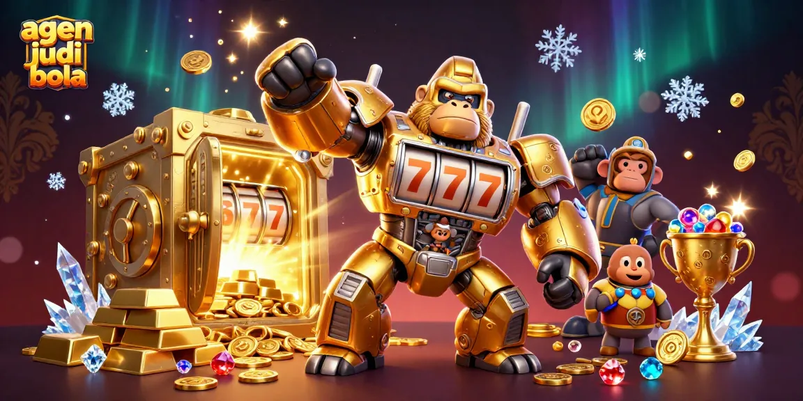 Experience thrilling sports betting with agen judi bola featuring dynamic casino elements and gold treasures.
